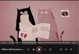 When did humans start getting divorced?