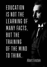 EDUCATION IS NOT THE LEARNING ...